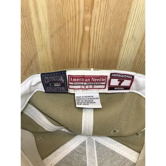 American Needle Cooperstown Collection Mens Size 7 Cap Cincinnati Reds MLB Logo - Picture 3 of 6